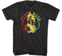 Peter Tosh Rastafari is Men's T Shirt Reggae Activist Legalize Legacy Dredd Black