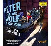 PETER UND DER WOLF IN HOLLYWOOD (DELUXE EDT.) CD NEW PROKOFIEFF,SERGEJ