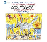 PETER UND DER WOLF/KARNEVAL DER TIERE CD NEW PROKOFIEFF,SERGEJ/SAINT-SAENS