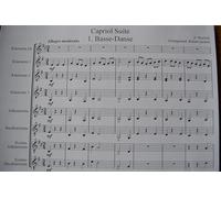 Peter Warlock Capriol Suite for Clarinet Choir