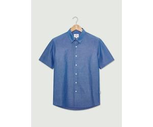Peter Werth Men's Harry SS Shirt in Indigo | Size: Medium Peter Werth Indigo M