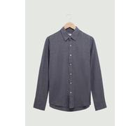 Peter Werth Men's Kent Long Sleeve Shirt in Dark Indigo for Smart Casual Style | Size: Medium Peter Werth Dark Indigo M