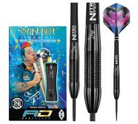 Peter Wright Snakebite 3 Black Steel Tip Darts 26g