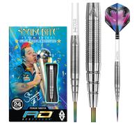 Peter Wright Snakebite PL15 Darts | 90% Tungsten | Red Dragon Tungsten Steel Tip Darts 24g | Red Dragon Darts