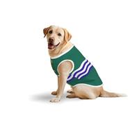 Peterborough Flag Dog Pure Cotton Tshirts for Medium & Large Dogs,Breathable Stretchy Tank Top Sleeveless Vest Tee Shirt