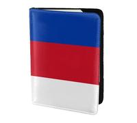 Peterborough Flag Travel Passport Holder Cover Wallet Leather Case Travel Essentials Luggage Accessories, Flag Of The Sorbs, One Size, Contemporary