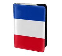 Peterborough Flag Travel Passport Holder Cover Wallet Leather Case Travel Essentials Luggage Accessories, Flag Of The Canton Of Schleswig-Holstein, One Size, Contemporary