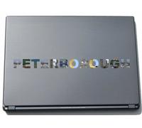 Peterborough Laptop Sticker Laptop Skin 290 mm with sights