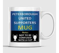 Peterborough United Football Supporters Rival Team Joke Funny New and Easy Office Tea and Coffee Mug Gift