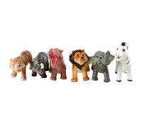 PETERKIN | Baby Animals - Soft Touch Playset in Box | 6 Soft Squeezy Animal Figures | Ages 18m+