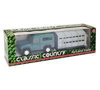 Peterkin CLASSIC COUNTRY from 4x4 & Trailer Toy Vehicle | Free wheeling 4x4 vehicle with livestock trailer | 1:32 Scale | Diecast Vehicles | Ages 3+