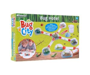 Peterkin Classics | Bug City: Bug Hotel - learn about the creepy crawly world, building habitats with pods, tunnels and viewing tub | Learning & Education | Explorer Toys | Ages 3+