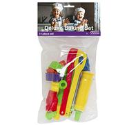 PETERKIN CLASSICS | Deluxe Baking Set Toy | 14 Piece Children's Baking Set | Includes brightly coloured cutters, rollers and utensils | Roleplay Toys | Cooking & Baking Toys | Ages 3+