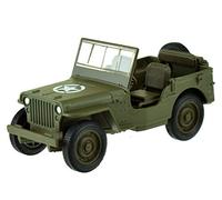 Peterkin davevision Jeep 1941 MB 4×4 US Army Truck 1:34 Scale Diecast Metal Model Car Welly