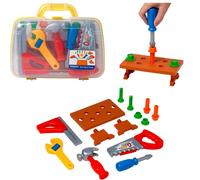 Peterkin Classic Children'sTool Set in Carry Bag 14 piece,RolePlay Toys - 2524