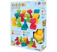 PETERKIN | Play & Learn - TWISTEES - Nuts & Bolts | Pre-school Toys | Educational Toys | Ages 12m+