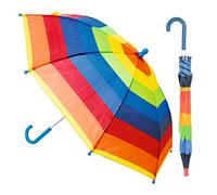 PETERKIN | Rainbow Umbrella | A rainbow striped children's fabric umbrella | Outdoor Toys | Ages 3+
