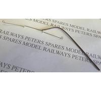 Peters Spares PS16 Replacement Pickup Spring compatible with Triang Hornby X598 Hall B12 08 N15 Ivatt