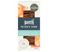 Peter's Yard Rosemary & Sea Salt Sourdough Crackers 90g