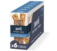 Peter's Yard Sea Salt Sourdough Flatbreads, Vegan Snack, High Fibre, Under 40 Calories, Pack of 6 x 135 g