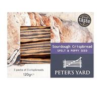 Peter's Yard Spelt & Poppy Seed Sourdough Crispbread 120g