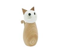 Peterson Housewares Cat Salt or Pepper Mill - Wooden Spice Grinder