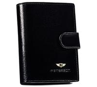 PETERSON | Men's Wallet | Genuine Leather | Horizontal | Timeless | Multiple Compartments | Holds Registration Certificate | Premium Quality | RFID Technology (Modell 4)