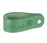 Peterson Shamrock Green Leather Tobacco Pipe Stand - Genuine Leather Pipe Holder, Briar Pipe Display, Scratch-Resistant, St. Patrick's Day Collectible