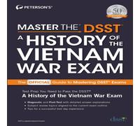 Peterson's Master the DSST A History of the Vietnam War Exam Paperback Book Peterson's Multicolor
