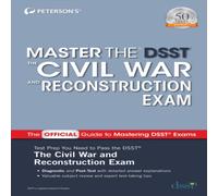 Peterson's Master the DSST The Civil War & Reconstruction Exam Paperback Book Peterson's Multicolor