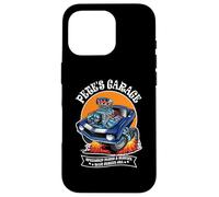 Pete's Garage Hotrod Classic Car Design for the Name Pete Case for iPhone 16 Pro