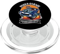 Pete's Garage Hotrod Classic Car Design for the Name Pete PopSockets PopGrip for MagSafe