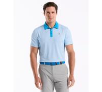 Pete's Tee Time Golf Polo In Malibu Blue