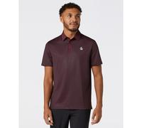 Pete's Tee Time Golf Polo In Mauve Wine