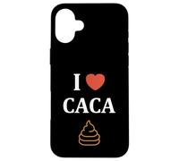 Péteur prout j'aime le caca Humour i love caca Case for iPhone 16 Plus