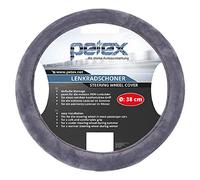 PETEX 433110803 Steering Wheel Protector Wrap Diameter 38 cm TPE Ring Design 1108 Silver M, Steering Wheel Accessories