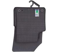 Petex 59610 Floor Mat Set Rubber Mats Front and Rear Mats Black Compatible with Vauxhall Grandland X A18