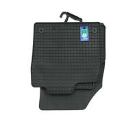 PETEX 65310 Rubber Car Floor Mats, Black