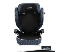 PETEX Basic i-Size Car Seat According to ECE R129 for Children from Approx. 100 - 150 cm, Height-Adjustable Child Car Seat in Blue, Pack of 1