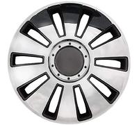 Petex RB531514 Wheel Trims 14 Inch Double-Lacquered ABS Plastic in Box Chrome / Silver - Set of 4