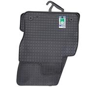 PETEX Rubber Car Mats for Q2 from 11/2016 Black Set of 4