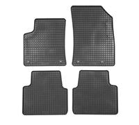 PETEX Rubber mats suitable for C3 Aircross from 11/2017, floor mats, black, 4 pieces