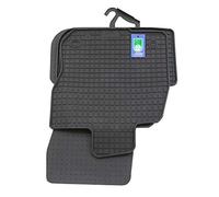 PETEX Z061032 KL0 Rubber Mats Suitable for ST Estate 04/2020 / Leon e-TSI (Mildhybrid) from 6/2020 Onwards 4-Piece Set Black