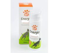 PetExx Energy Boost 100ml - multivitamin rehydration immune support electrolyte pet supplement for energy increase with Beta Glucans Prebiotics Amino acids vitamins A E D3 & B12 & green tea