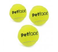 Petface 3 Pack Tennis Balls for Dogs - Pack of 3