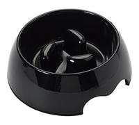 Petface Anti Gulping Dog Bowl, 200 ml, Small, Black