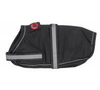Petface Black Super Soft Water Resistant Dog Coat - 30cm