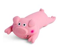Petface Latex Lounging Pig Soft Chew Dog Toy