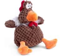 Petface Buddies Mini Chicken Plush Dog Toy