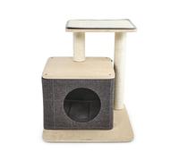 Petface Cat Hide Box with Scratch Platform